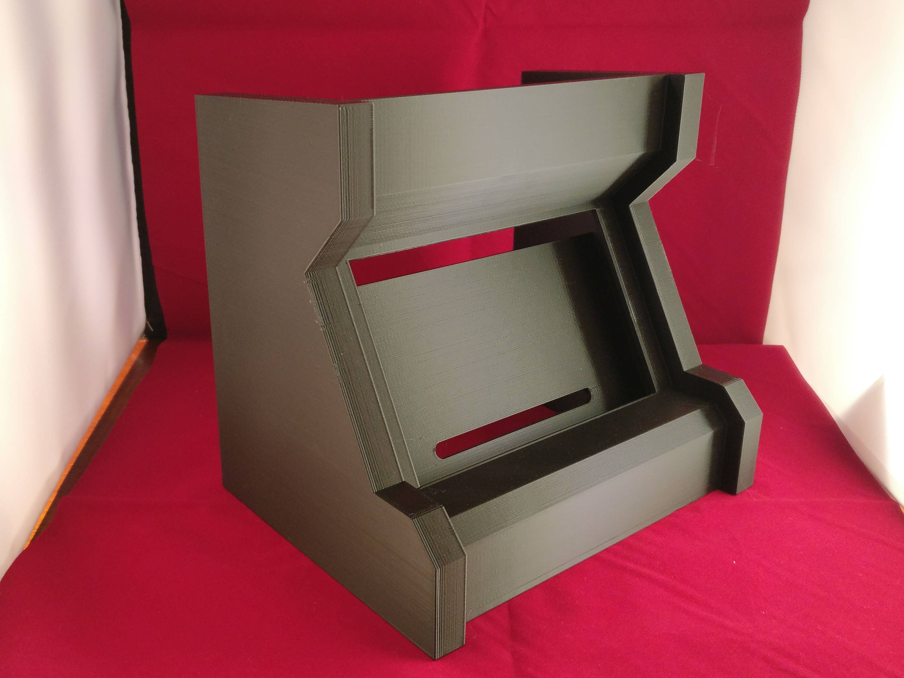 3D Printed Arcade Cabinet for the Nintendo Switch unfinished