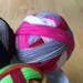 Hand Dyed Self Striping Sock Yarn - It's Always Valentine's Day