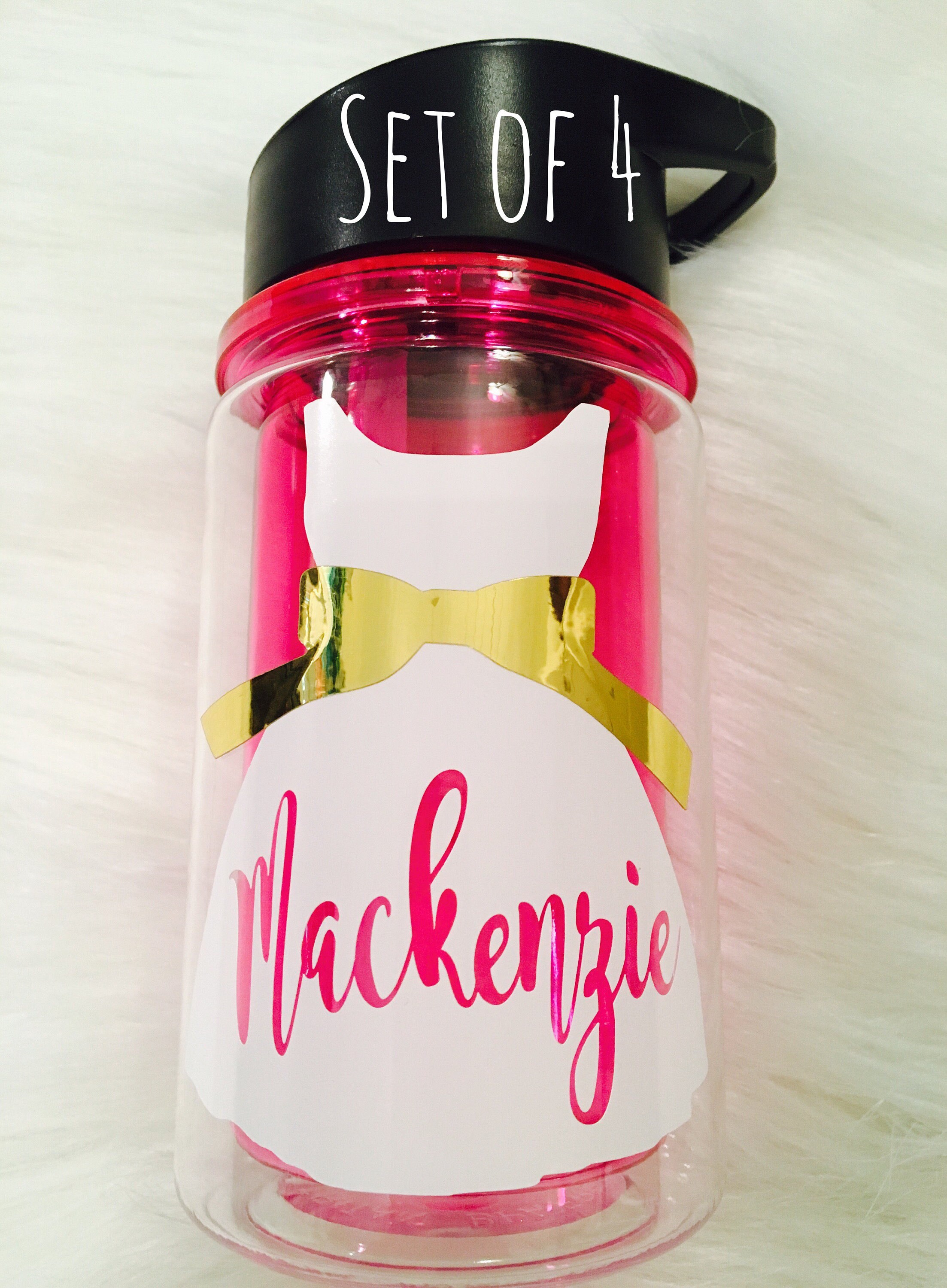 Flower girl Gift Set of 4 Flower Girl Cups Flower gift idea