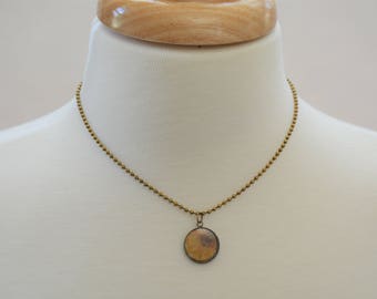 Yellow Sunflower Necklace