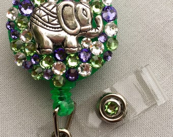Elephant Badge Reel