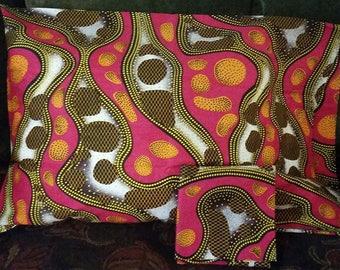 African Print Pillow Cases (Set of 2)