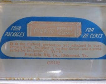 COCA COLA Chewing Gum - Paper Weight - Use this coupon code at checkout for 25% off: NICKZ6151C