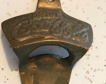 Brass Coca-Cola Bottle Opener