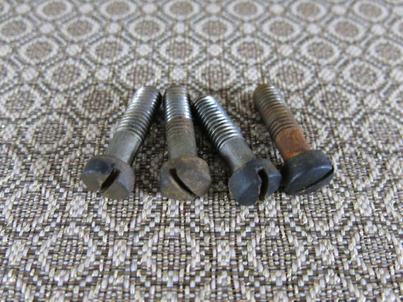 4 Singer Treadle Sewing Machine Cabinet Frame or Base Bolts