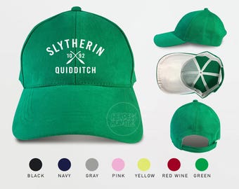 Slytherin Quidditch 1092 Baseball Caps Harry Potter Caps Slytherin Caps Tumblr Caps