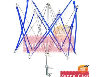 E-Weaver Skein Holder Knitting Umbrella Swift Yarn Hank Winder Knitting Machine