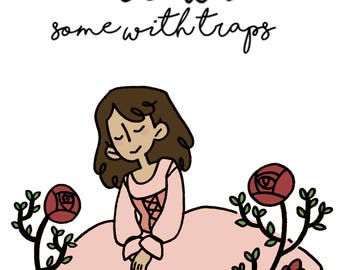 Much Ado About Nothing - Hero Greetings Card