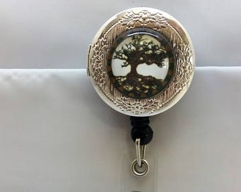 Tree of Life locket badge reel