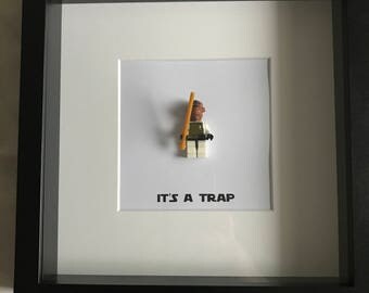 Admiral Ackbar Star Wars Minifigure Shadowbox