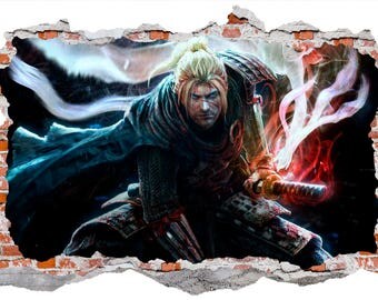 Nioh Samshed Wall Sticker Graphic Wall Decal Decor
