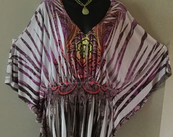VINTAGE ADDITION ELLE 3X Boho,Hippie Top.
