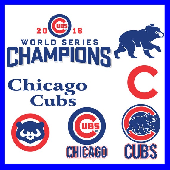 Download INSTANT DOWNLOAD-Chicago Cubs Svg Chicago Cubs Svg Cameo