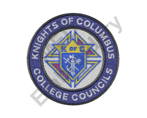 Knights Of Columbus Machine Embroidery Design K Of C