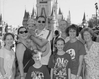 Personalized Family Large Mirror Etched/Laser Engraved, Parents, Grand Parents, Great Grand Parents, Siblings, Loved ones