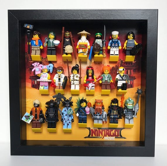 lego ninjago minifigure display case