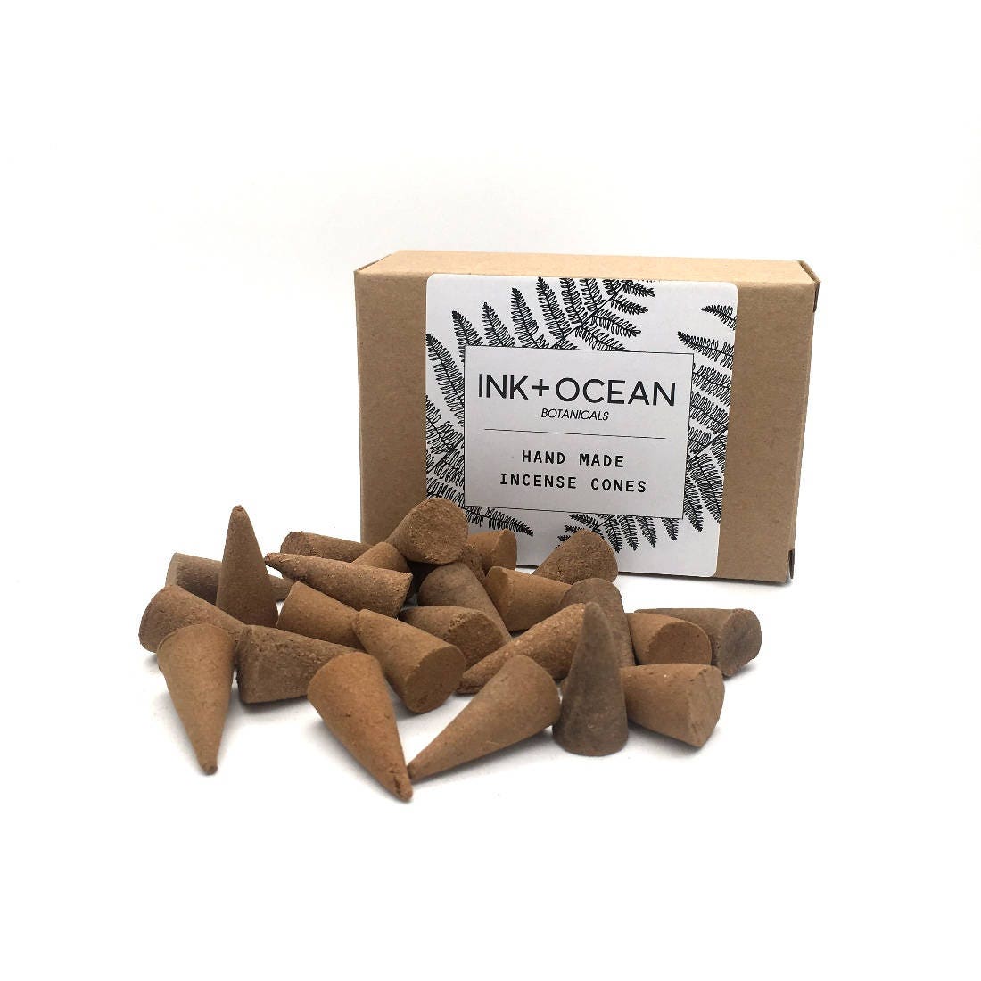 Handmade Coconut Incense Cones With Real Essential Oil