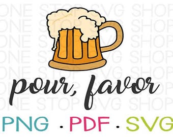 Beer SVG, Beer Clip Art, Funny Mens Shirt, Funny Womens Shirt, Beer Shirt, Silhouette File, Cricut File, Heat Transfer, Shirt File, Beer