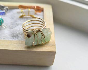 Calcite ring | Etsy