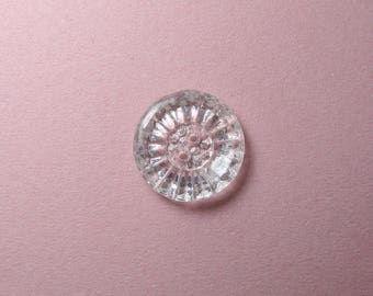 Lot De Boutons Anciens Vintage Roses Et Blancs - Occasion - Divers Matériaux - France