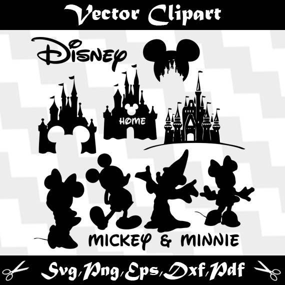 Free Free 341 Disney Parks Silhouette Svg SVG PNG EPS DXF File