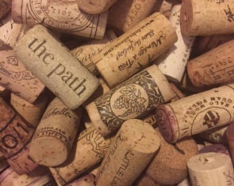 150 Used Wine Corks Natural Wine Corks