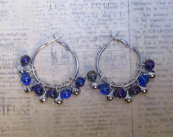 blue bell earrings