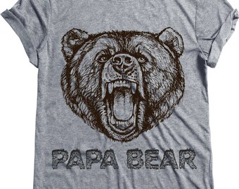 Papa bear shirt,Papa bear t shirt,Papa bear tshirt,Papa Bear Shirt - Family Tee.Bear Family Shirts