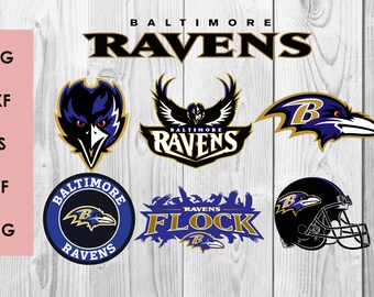 Baltimore Ravens SVG, Baltimore Ravens DXF, PNG cutting file, Printable, T-shirt Design, Scrapbooking Clipart