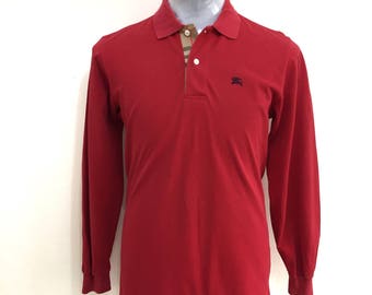 burberry golf shirt