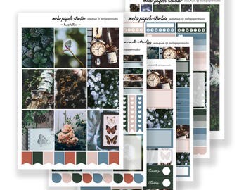 Dreams and Butterflies / Planner Sticker Kit / Erin Condren / Photography / Functional / Garden Fantasy Nature Magical Flowers Floral Beauty