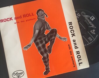 Rock and Roll with The Platters and Chuck Miller Vol 1, 7", 45t, EP Vinyle