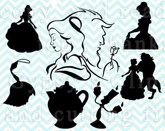 Free Free 330 Princess Belle Silhouette Svg SVG PNG EPS DXF File