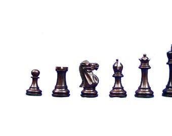 Handcrafted Rosewood Chess Set