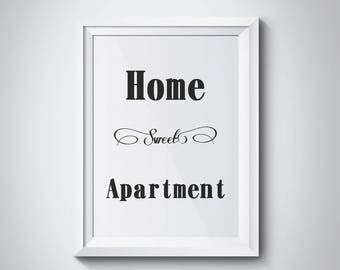 Home sweet apartment | Etsy