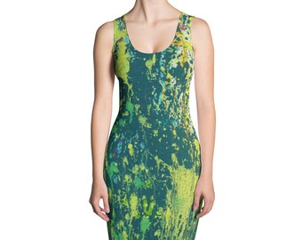 Paint Splatter Dress