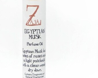 Egyptian Musk Perfume Oil By ZAJA Natural