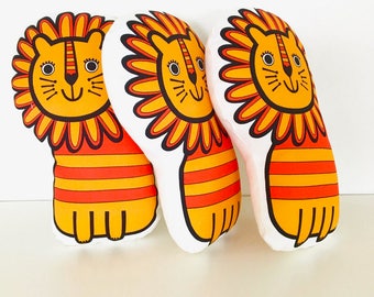 Handmade Toy Lion by Jane Foster