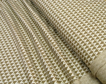 lillestoff Jacquard knitwear Triangle sand Organic-Cotton 0.54yd (0,5m) 003344