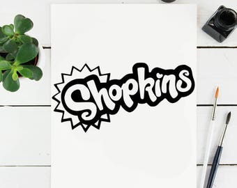 Shopkins Logo - SVG for Cricut