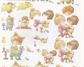 28 - 1 sheet of gift and studious cutting Daisy