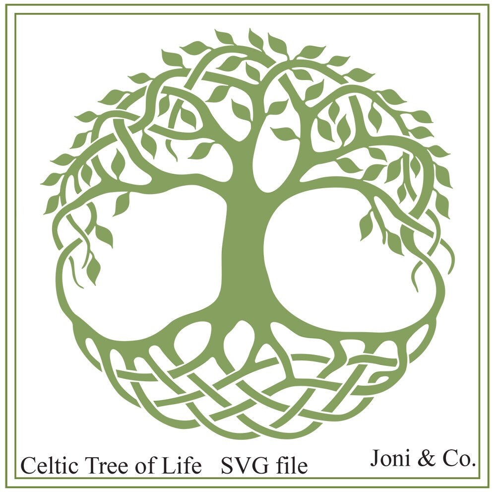 Download Celtic svg Celtic Tree of Life svg download Cletic Irish