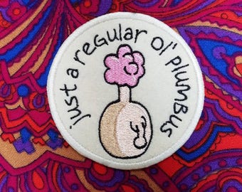 Plumbus Sew-On Patch - Rick & Morty Fanart