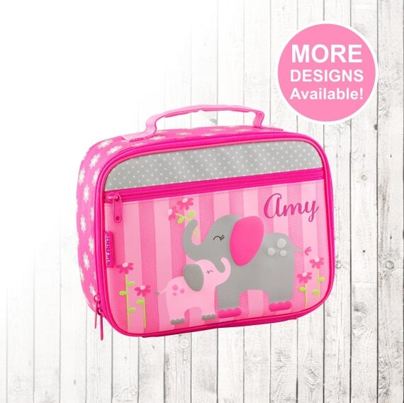 Personalized Elephant Lunch box Stephen Joseph Lunch Box