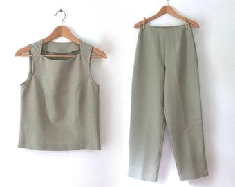 70s womens pant suit