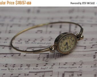 15% off Vintage USSR Ladies Bracelet Watch CHAIKA 17 jewels 1970's - gold plated / Dress watch, womens watch, bracelet watch, vintage womens