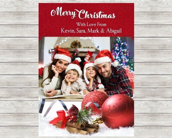 holiday card greetings for family