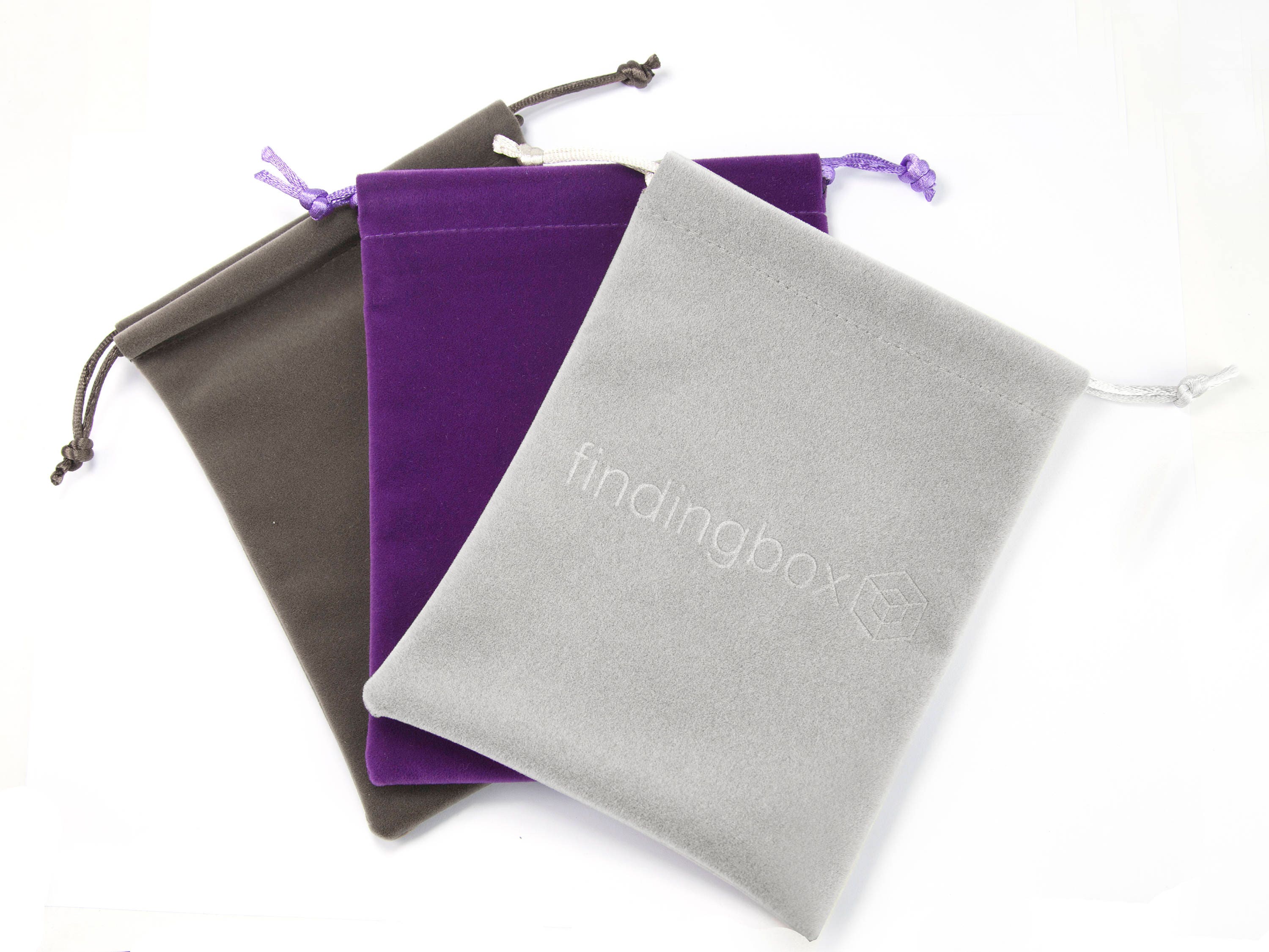 custom velvet jewelry bags