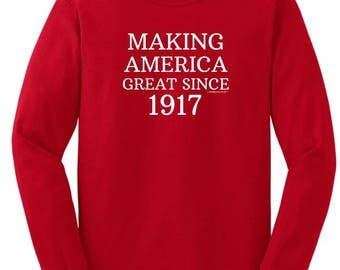 Sassy Since 1917 T-Shirt 100 Yrs Old 100th Birthday Gift