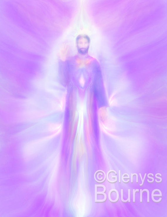 Saint Germaine Ascended Master Large A2 Signed Giclee Print